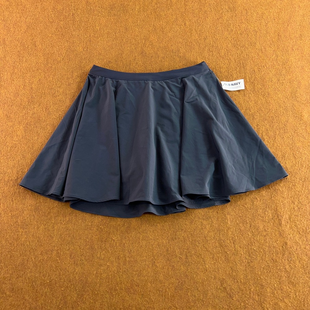 Old Navy Womens Medium Navy Blue Quick Dry Active Skort NWT